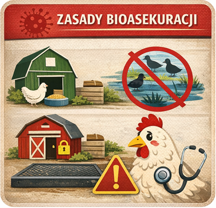 zdjęcie: Uwaga grypa ptaków! Apel do właścicieli drobiu!