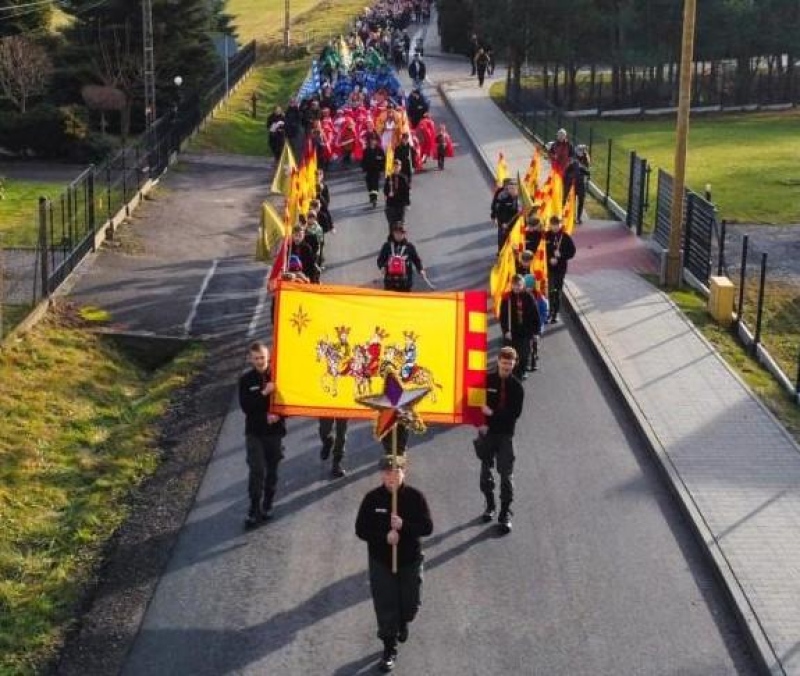 foto:  Ulicami Zabrzega przejdzie Orszak Trzech Króli.