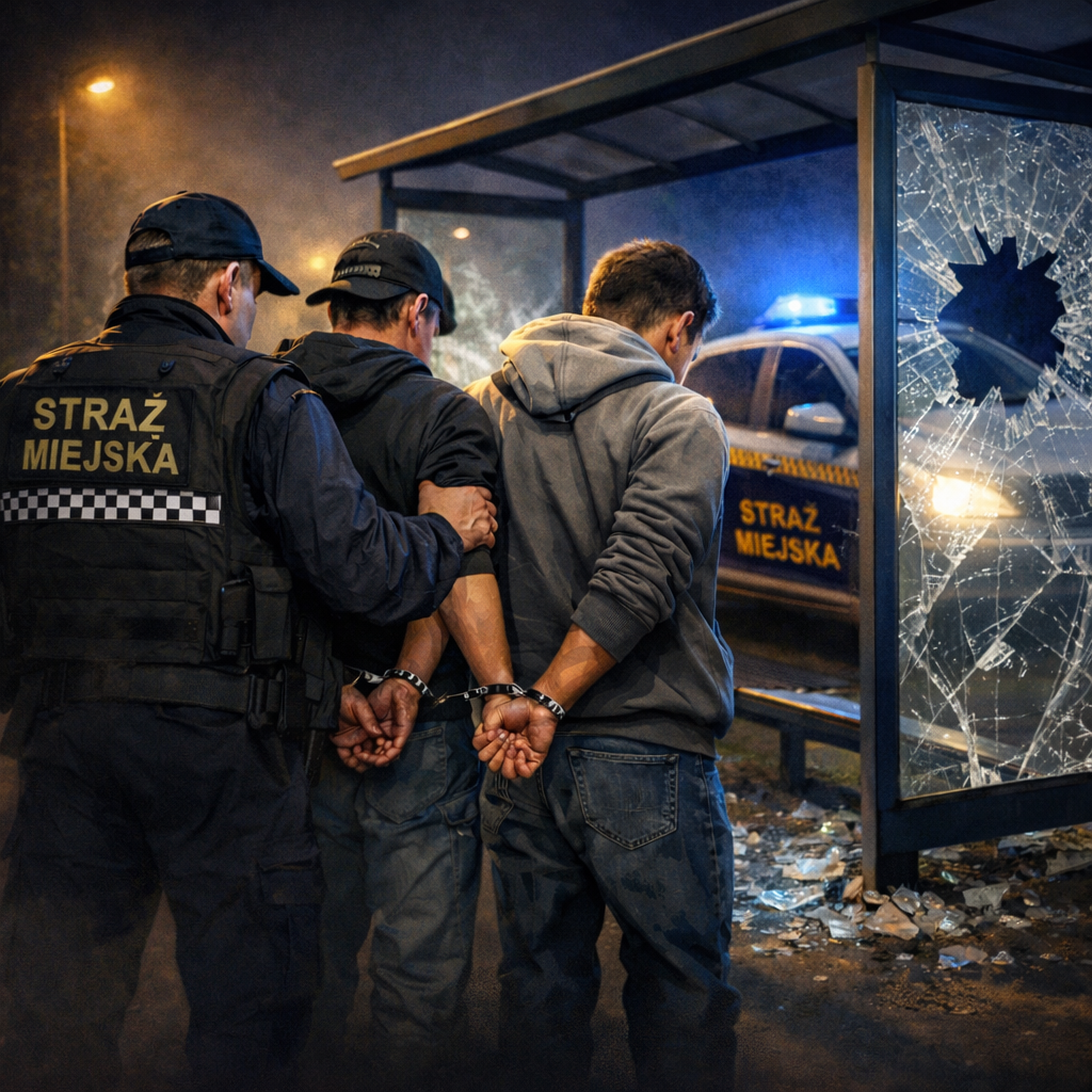 zdjęcie: ZATRZYMANI SPRAWCY DEWASTACJI!